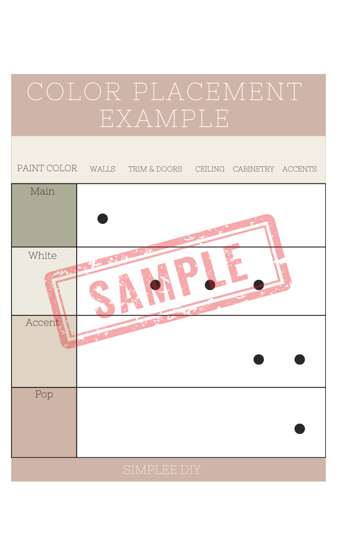 SW Natural Linen Palette