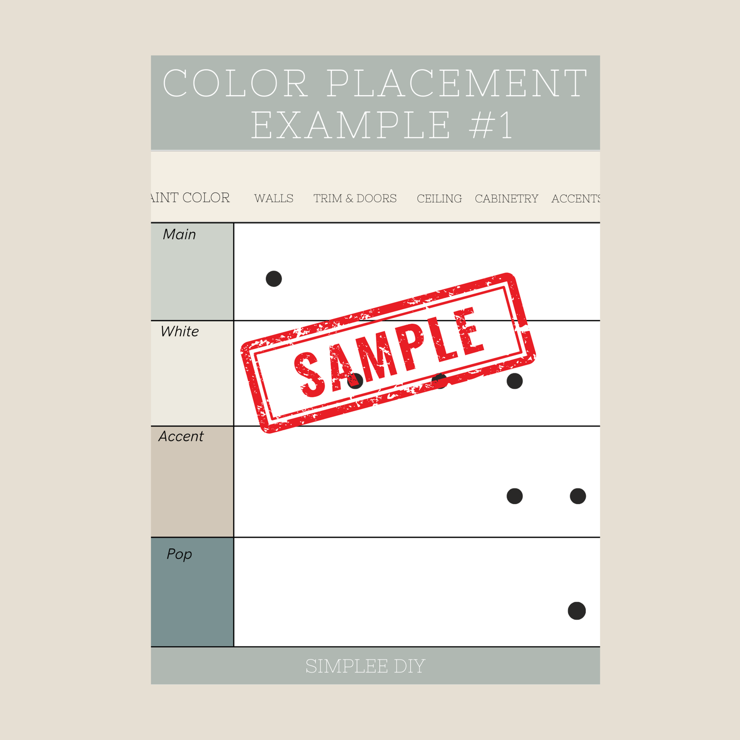 SW Shoji White Palette