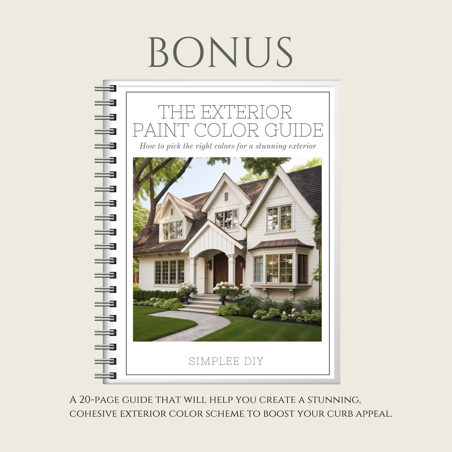 Timeless Greens Exterior Paint Palette