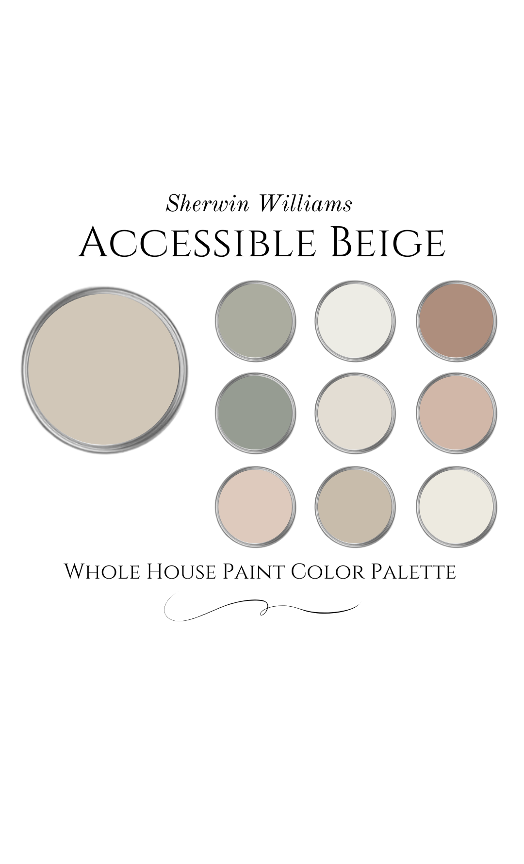 SW Accessible Beige Palette