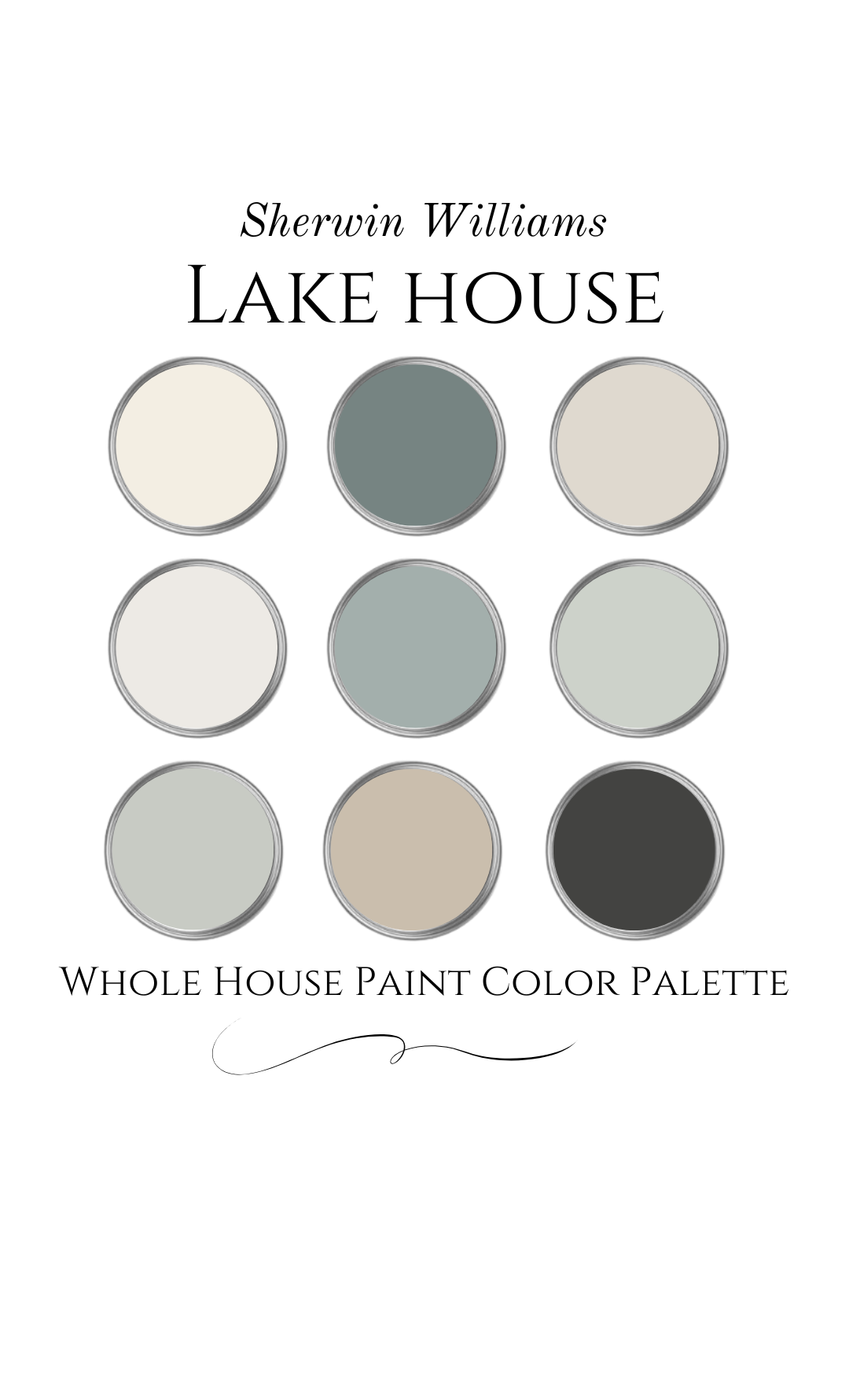 SW Lake House Palette