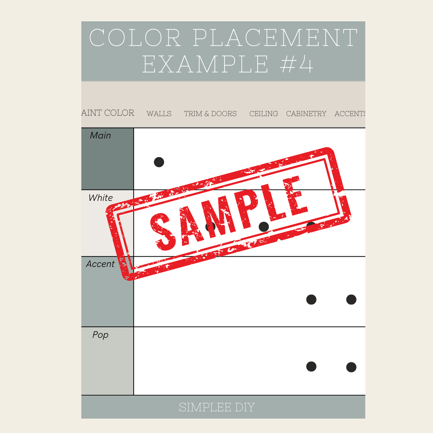 SW Lake House Palette