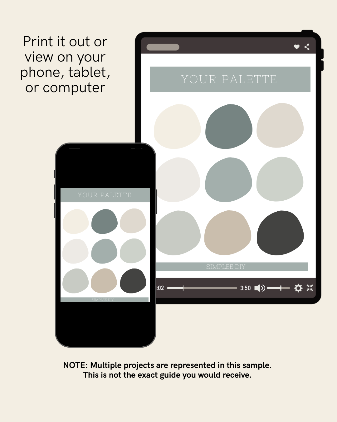 SW Shoji White Palette