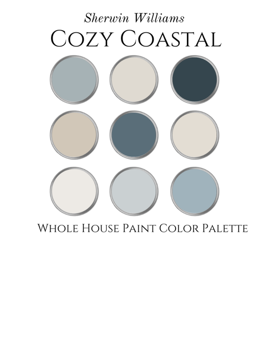 SW Cozy Coastal Palette