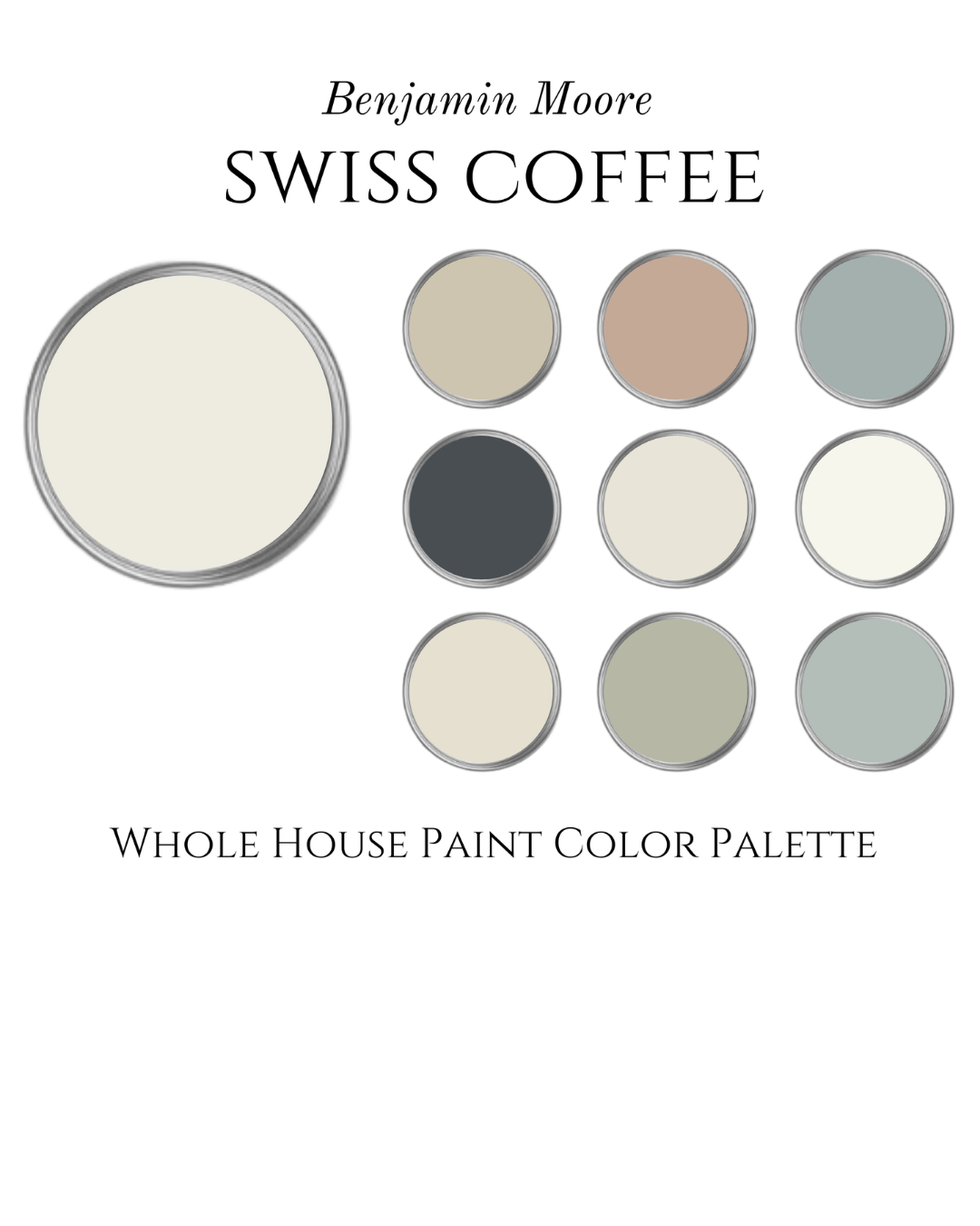 BM Swiss Coffee Palette