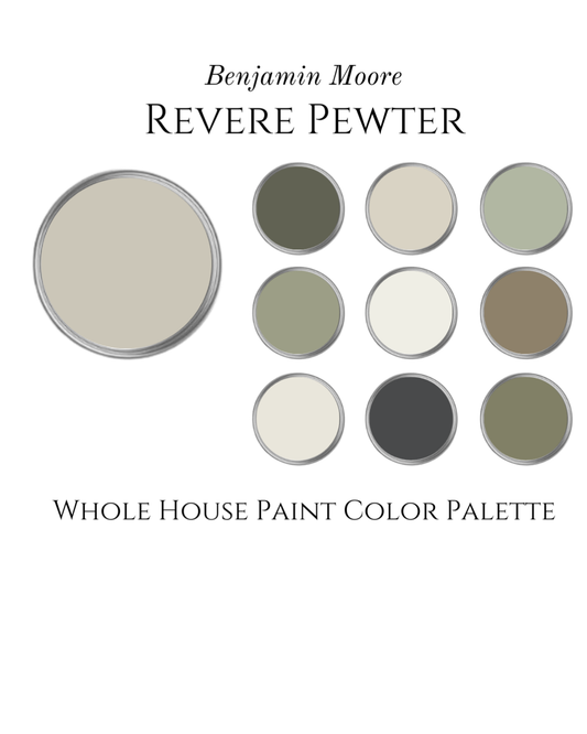 BM Revere Pewter Palette