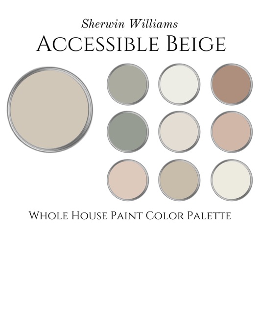 SW Accessible Beige Palette